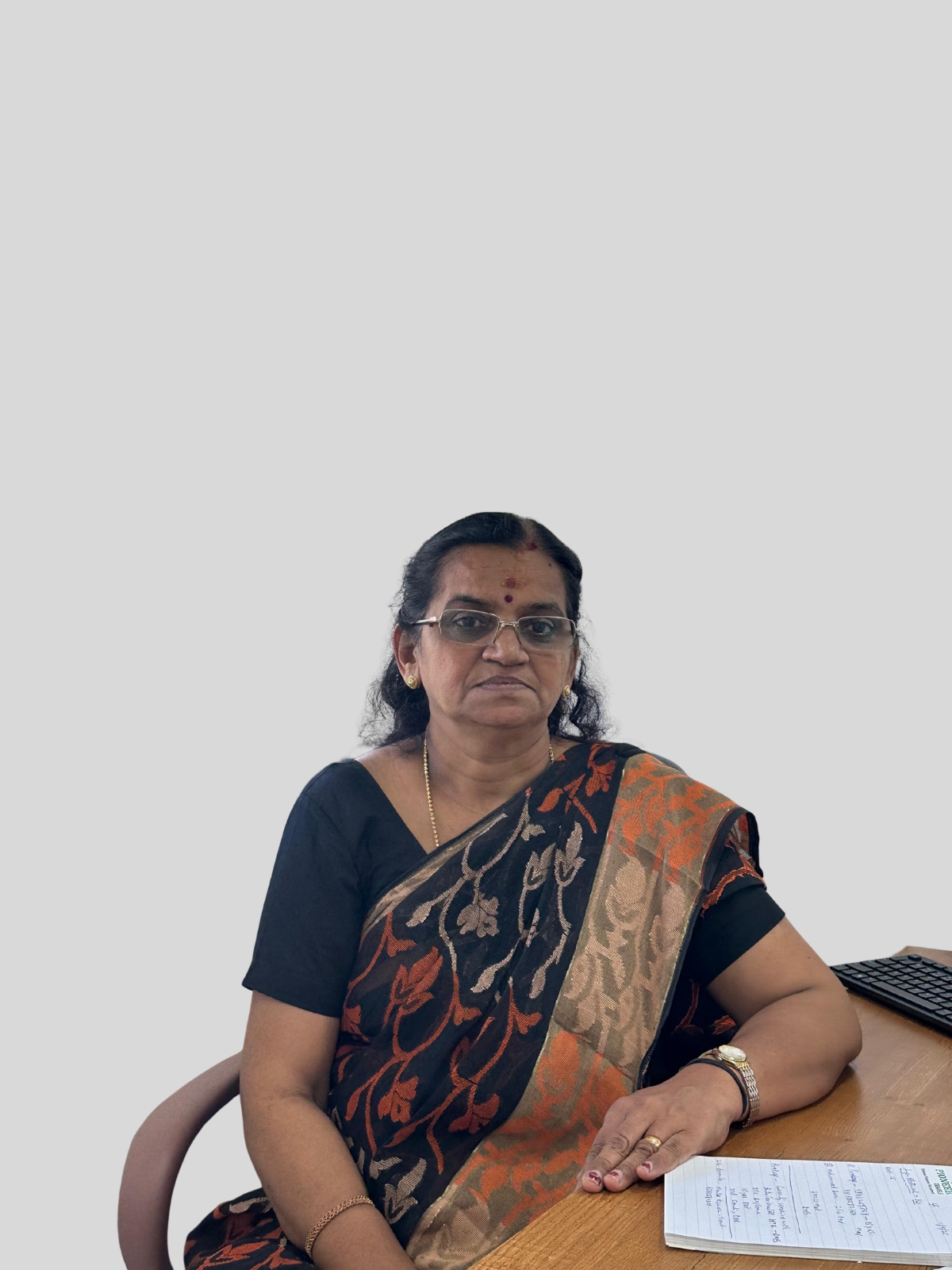 Mrs. Sunitha Mohan - Admin Manager